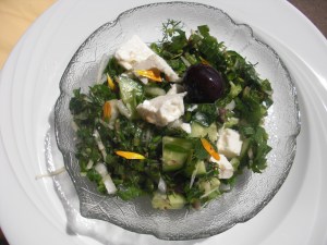 Ein leckerer Wildkräutersalat